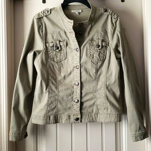 Dressbarn Twill jacket
